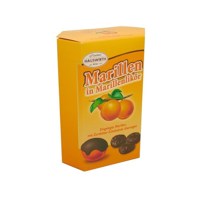 Marillen in Marillenlikör oder Birnen in Williams-birnenlikör, 200 g Hauswirth – Norma