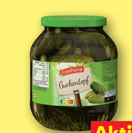 Gurkentopf, 1,7 l Freshona – Lidl