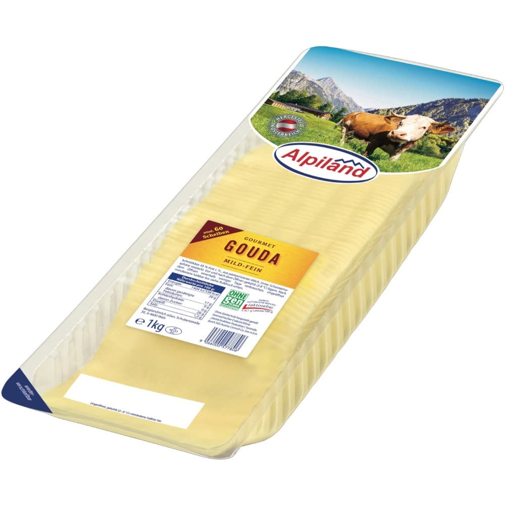 Alpiland Österreichische Goudascheiben, 400 g – MPREIS
