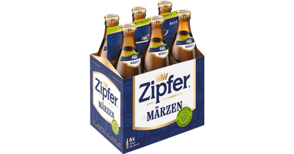 Märzen Tray, 6 x 0,33 l Zipfer – MPREIS