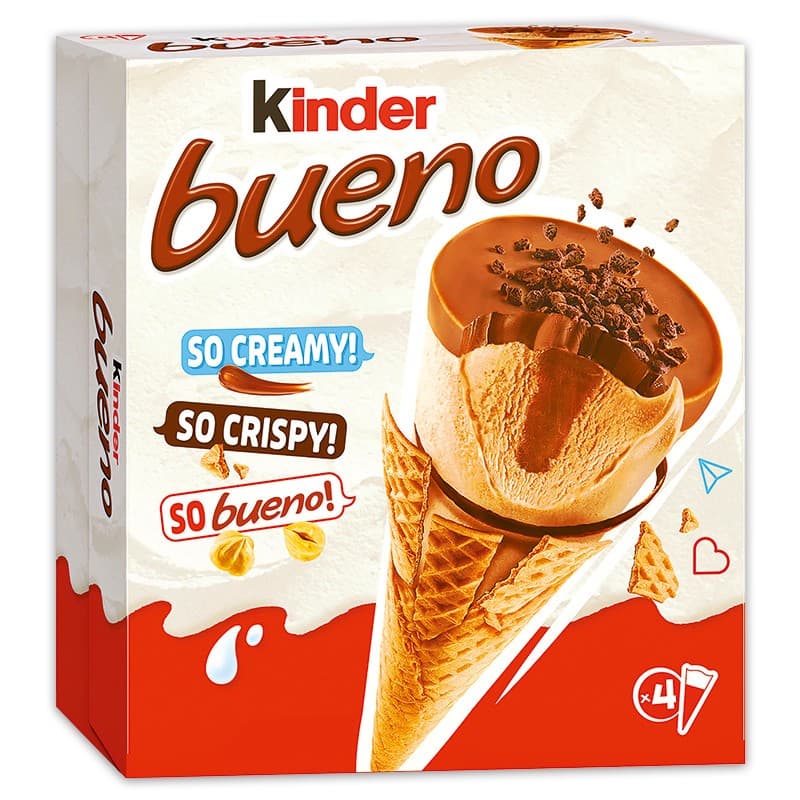 Kinder Bueno Waffelhörnchen 4x90 ml Angebot bei Norma