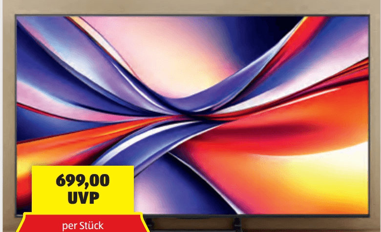 Hisense 4K Ultra HD QLED Smart TV, 50" (127 cm) – Hofer