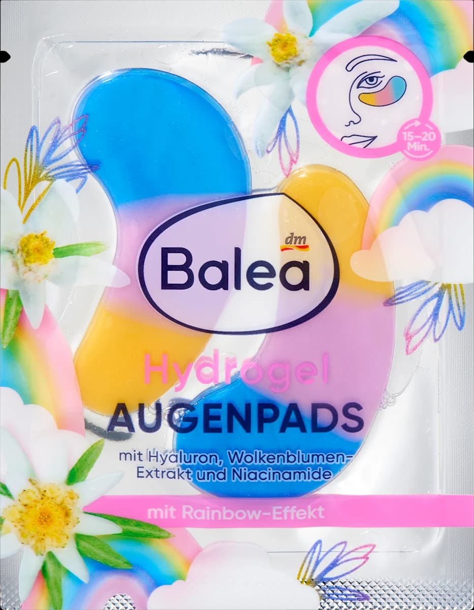 Hydrogel Augenpads, 1 Paar Balea – Dm