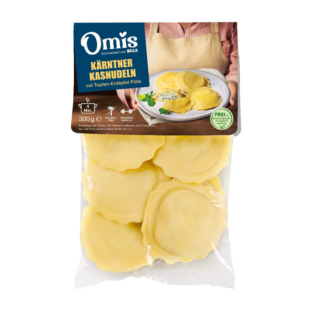 Omis Kärntner Kasnudeln, 300 g – Billa Plus