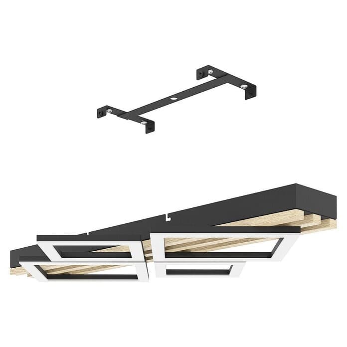 LED-Deckenleuchte Cembrano, 720 x 490 x 90 mm – Bauhaus