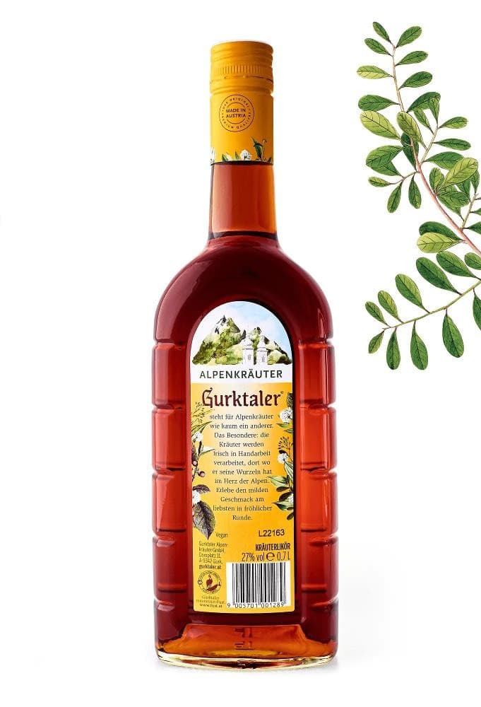 GURKTALER MILDER ALPENKRÄUTER, 0,7 l – Penny