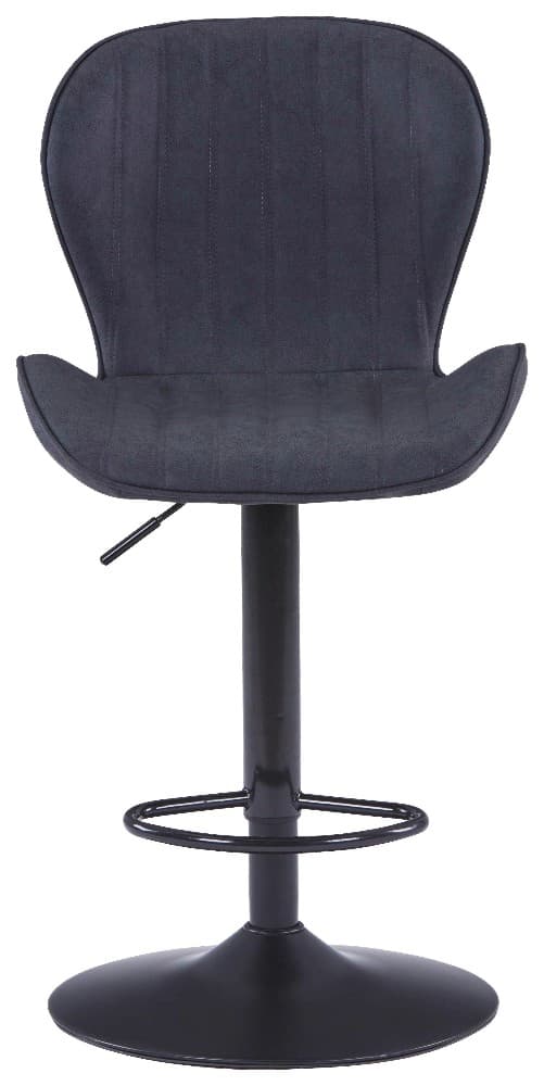 Barhocker Lederlook, BxHxT: ca. 56x82-103x50 cm – Möbelix