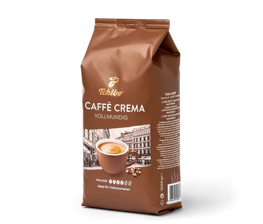 Tchibo Caffè Crema Vollmundig, 1000 g – Spar