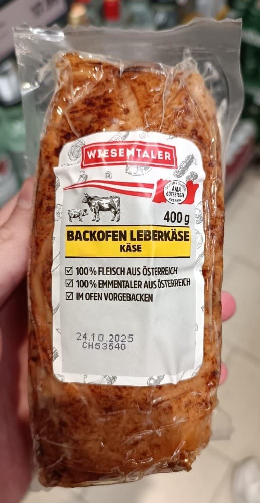 Wiesentaler Backofen Leberkäse 1 kg / 750 g Angebot bei Lidl