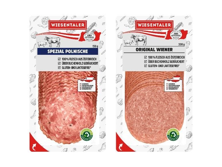 Wiesentaler Original Wiener/Spezial Polnische, Polnische 150 g, Wiener 200 g – Lidl
