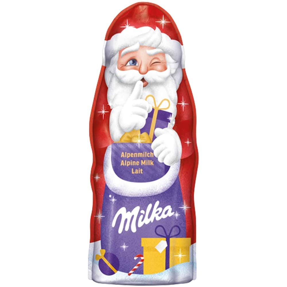 Milka Weihnachtsmann Alpenmilch, 90 g – Norma