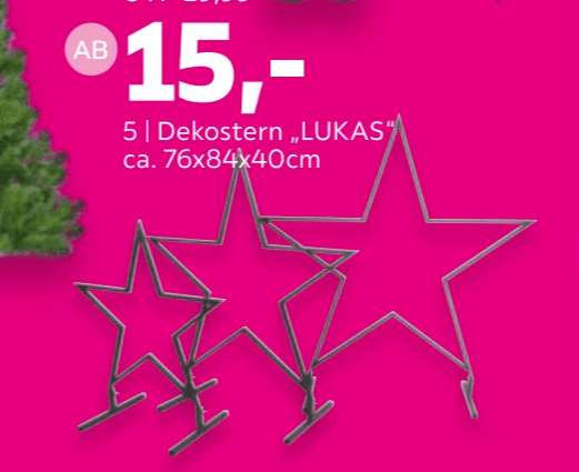 Dekostern Lukas – Mömax
