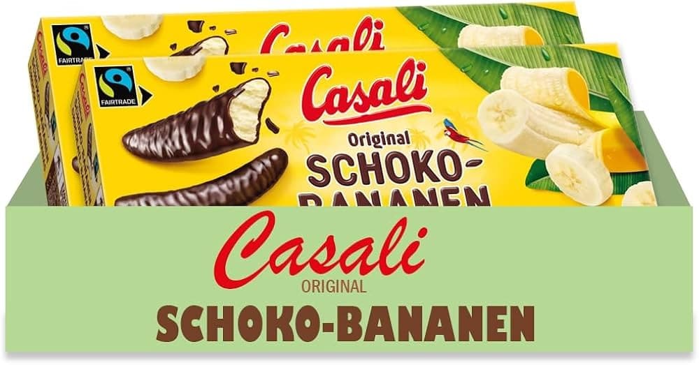 Casali Schoko-Bananen, 48 Stück, 600 g – Eurospar