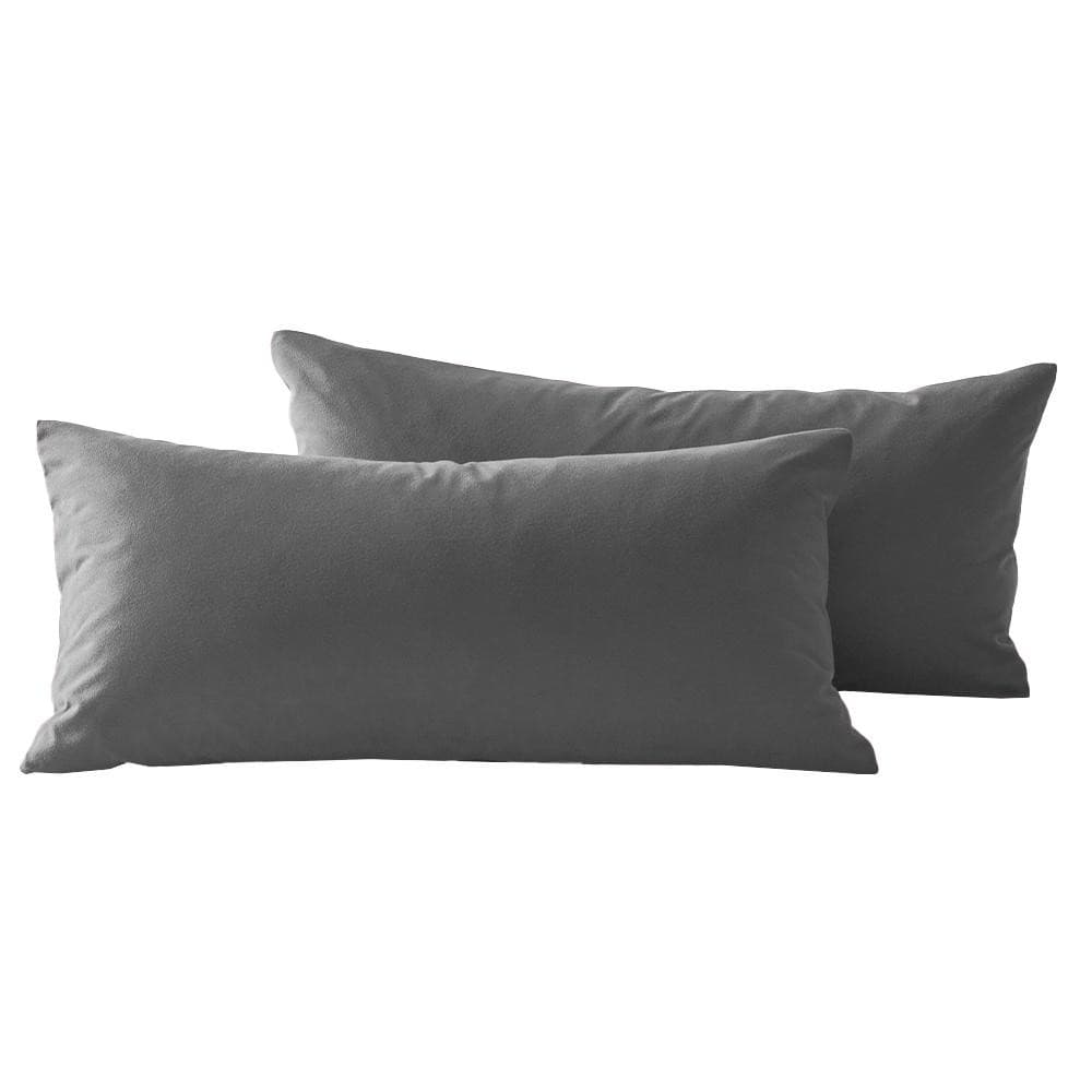 Soft Touch Thermo-Fleece-Kissenbezüge 2er-Set, 2er-Set, je ca. 40 x 80 cm DREAMTEX – Norma