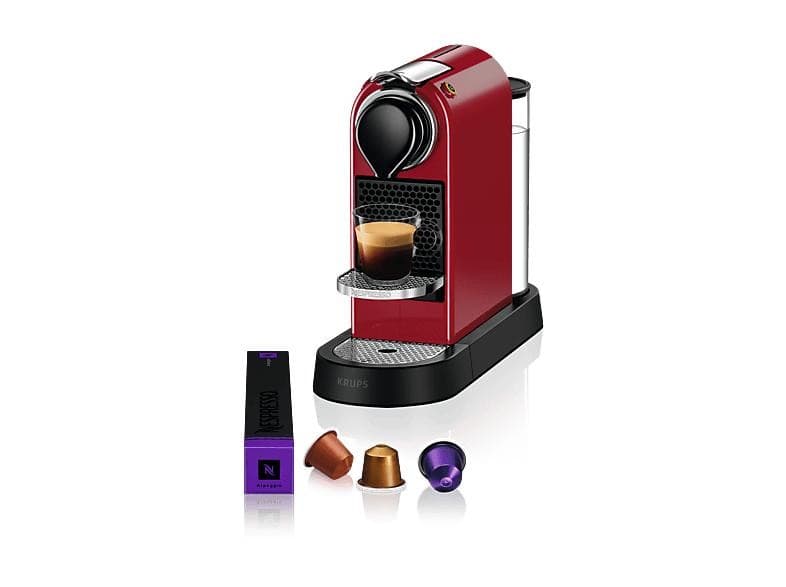Kapselmaschine Nespresso XN7415 Citiz Cherry Red Krups – Expert