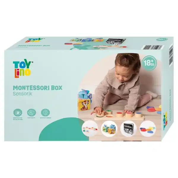 Montessori Sensorik-Set TOYLINO – Hofer