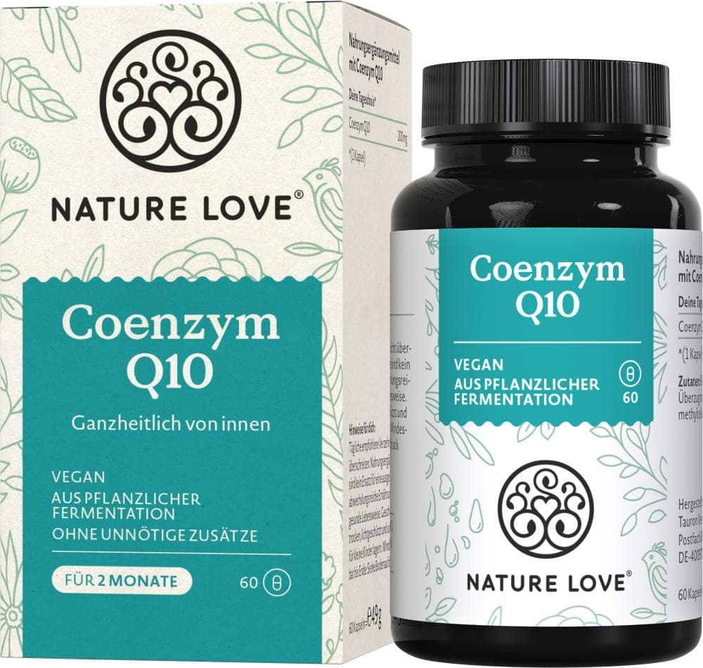 Nature Love Coenzym Q10 Kapseln, 60 Stück – Bipa