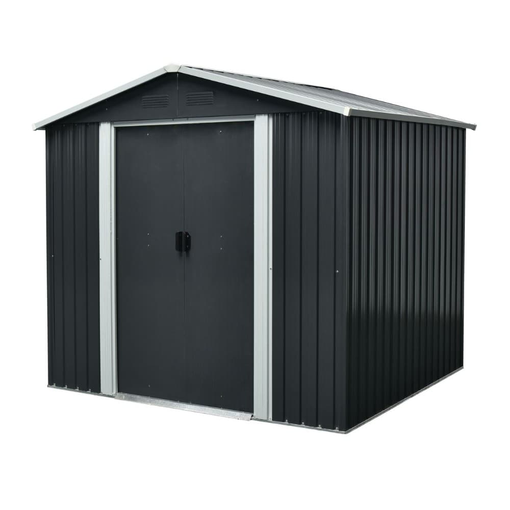 GreenYard Metallgerätehaus SAN MARINO ca. 174x236x190 cm Angebot bei Norma