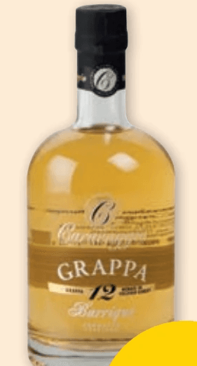 Caravaggio Grappa 12 Barrique, 0,5 l – Penny