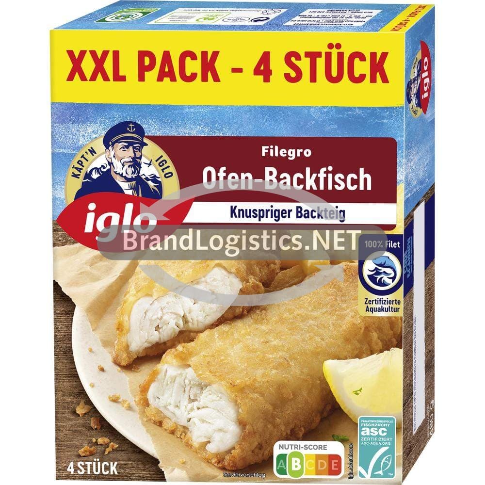 Ofenbackfisch, 480 g Iglo – Hofer