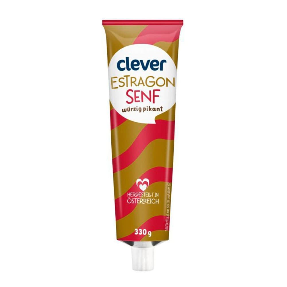 clever Estragon Senf, 330 g – Adeg