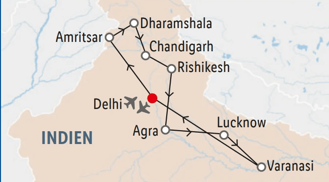 Indien Himalaya & Varanasi Rundreise, 15 Tage – Lidl Reisen