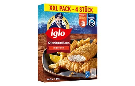 Iglo Ofenbackfisch, 480 g, 4 Stk. – Lidl