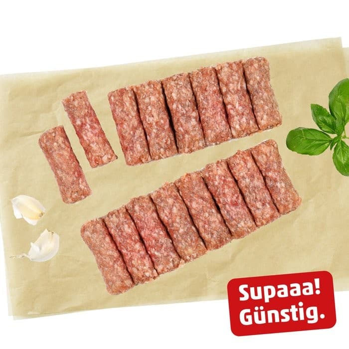 Delikatessa Cevapcici gewürzt, roh 480 g Angebot bei Penny