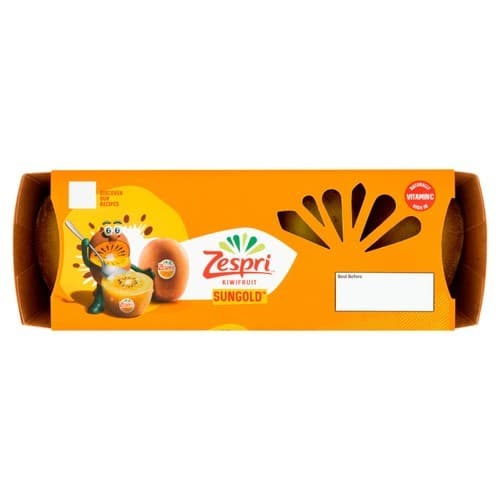 Kiwi gold, 4-Stück-Tasse – Spar