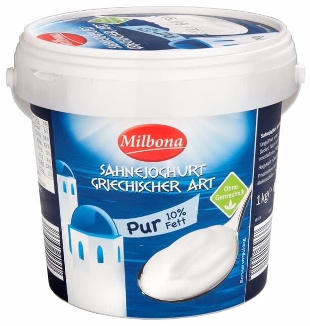 Milbona Joghurt nach griechischer Art, 1,1 kg – Lidl