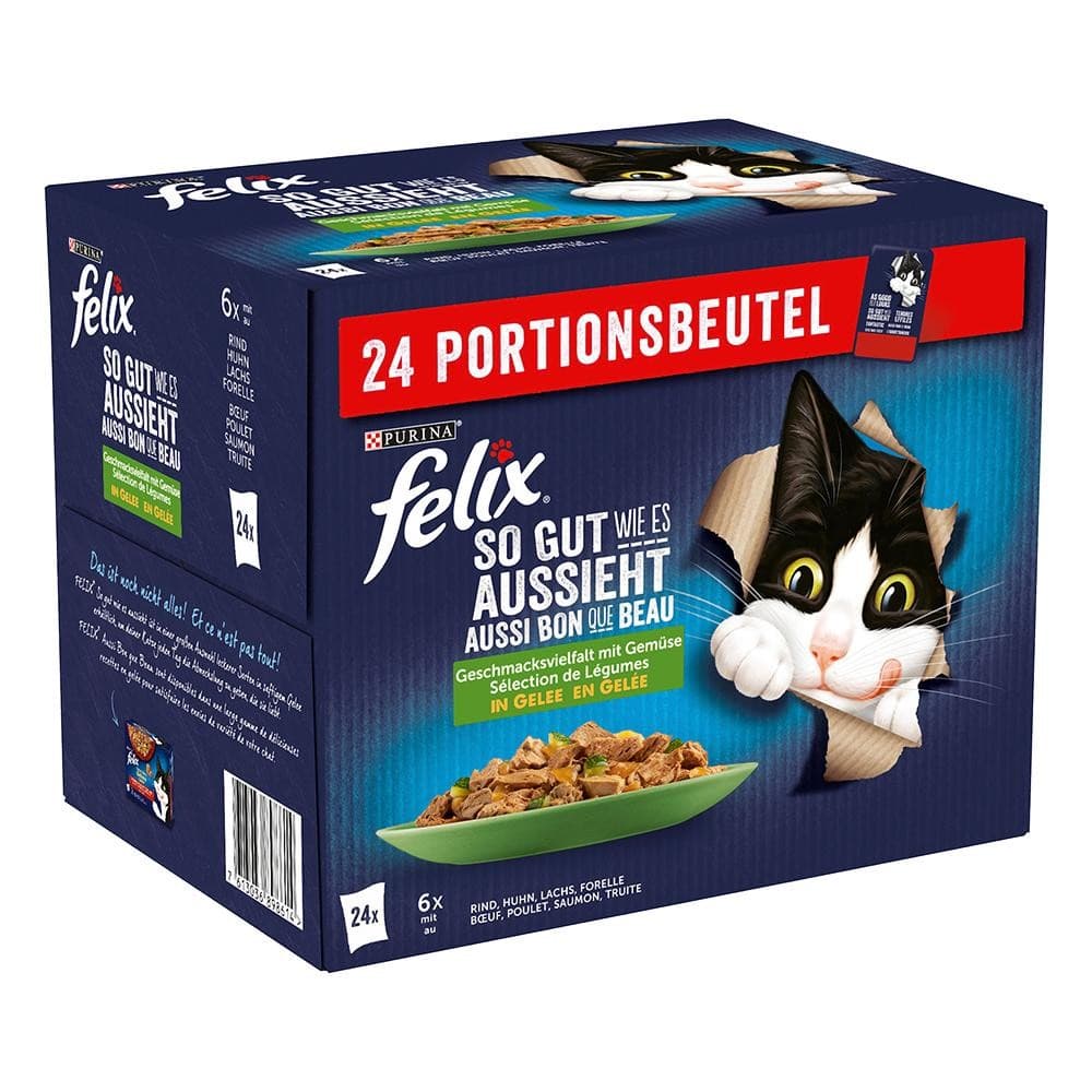 Felix Frischebeutel 24 Stück 2040 g Angebot bei Adeg