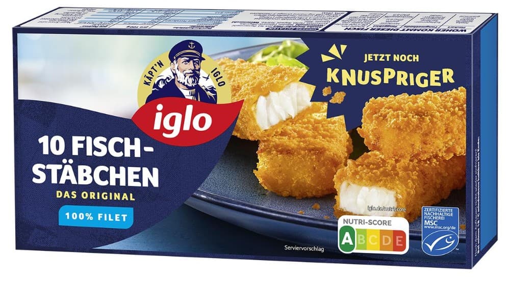 Iglo Fischstäbchen, 300 g - 450 g – Maximarkt