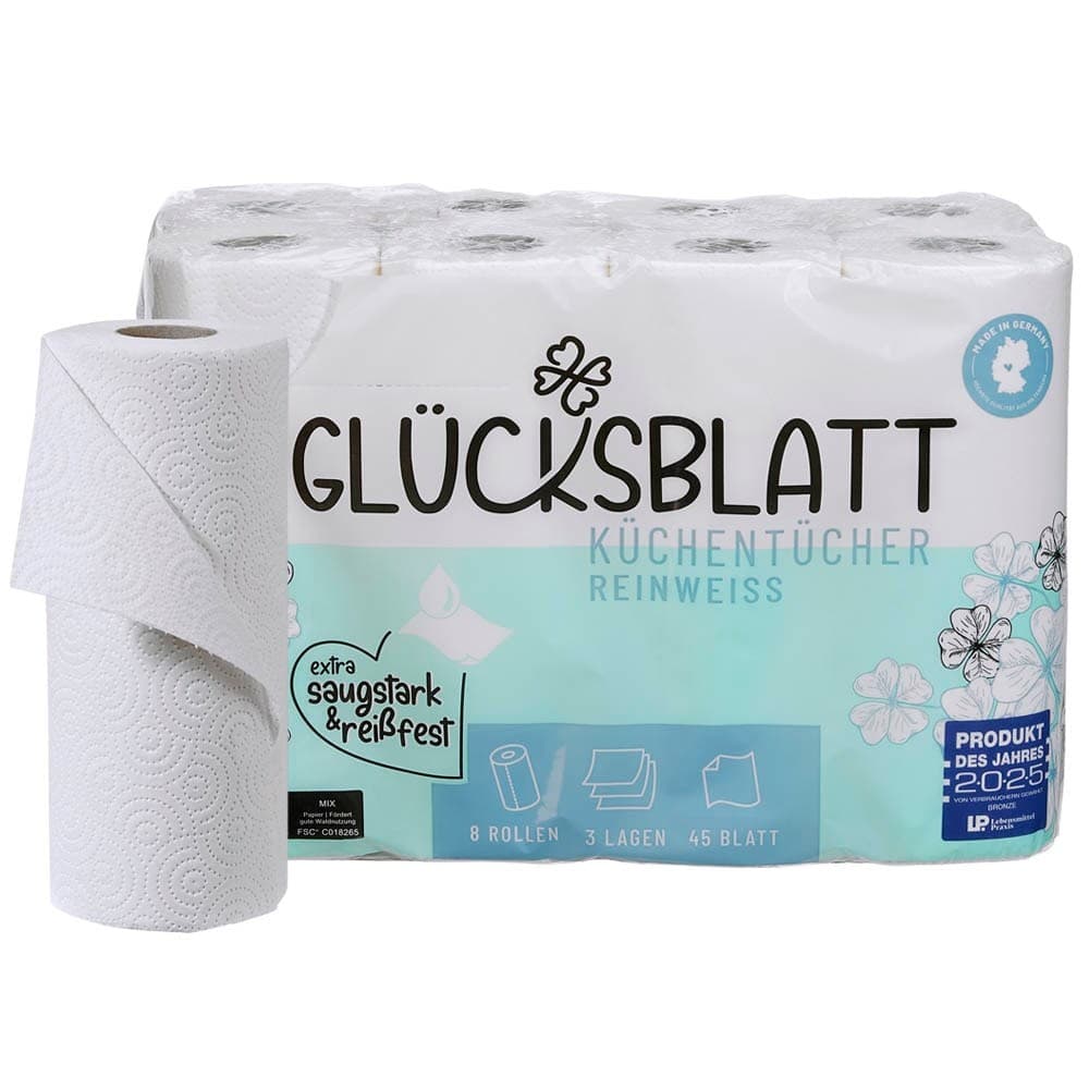 Küchenrolle, 8 Rollen – Norma
