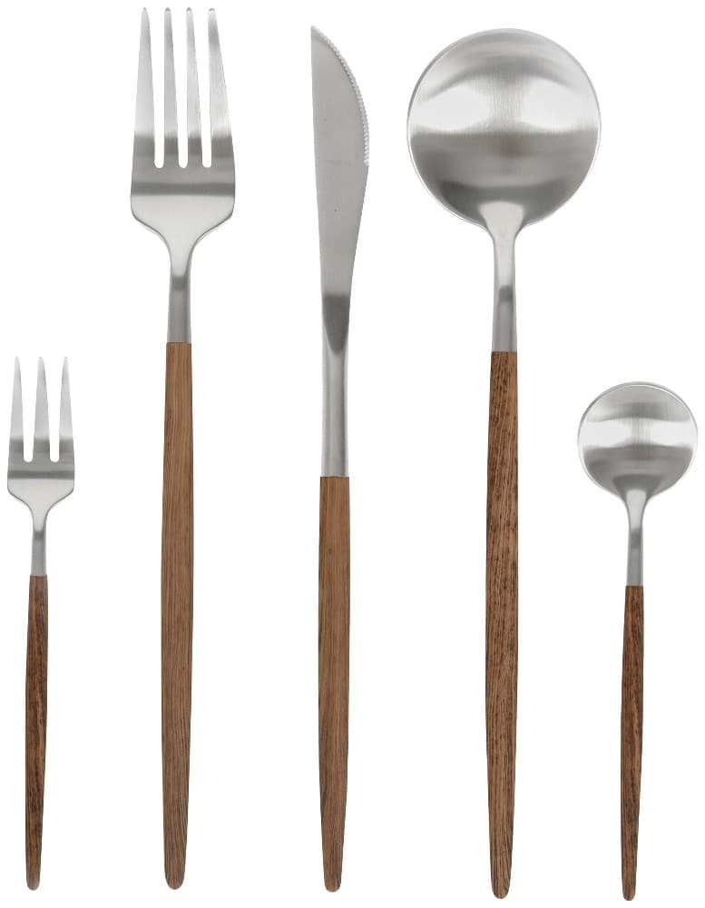 Besteckset Wood, 30-teilig novel – XXXLutz