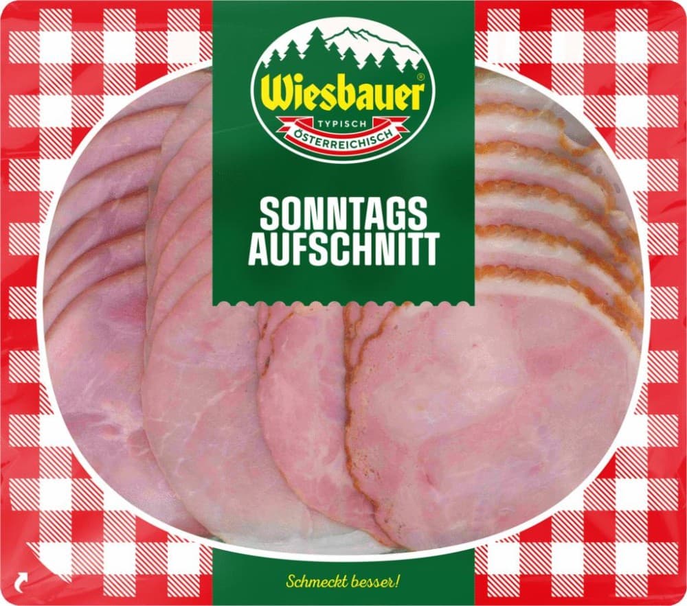 Wiesbauer Heurigen- od. Sonntagsaufschnitt 180 g/200 g Angebot bei Penny