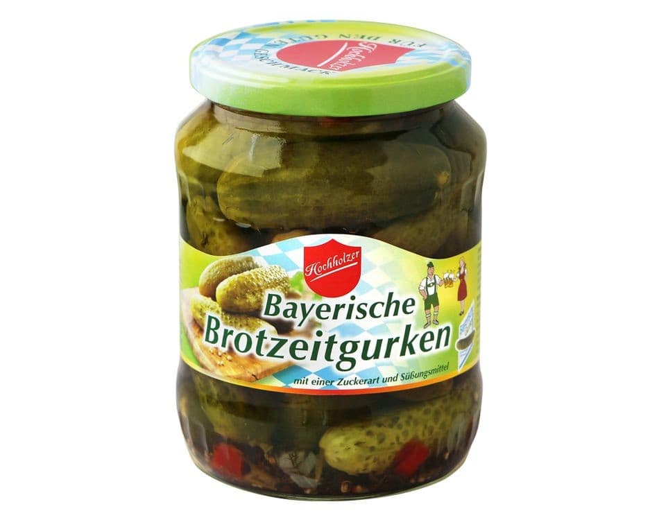 Bayerische Gurken, Abtropfgewicht 360 g oder 420 g, Gesamtgewicht 670 g Kochholzer – Norma