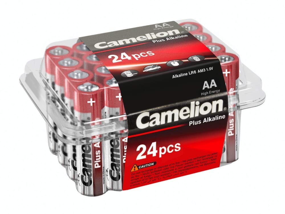 Batterien Plus Alkaline 24er, 24er Pack Camelion – Norma