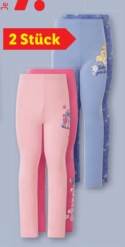 Lupilu Kleinkinder Thermoleggings, 2 Stück – Lidl