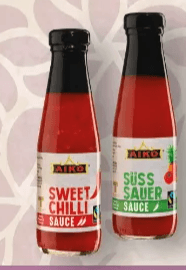 Aiko Sweet Chili Sauce, Süß Sauer Sauce oder Bulgogi Sauce, 200 ml – Interspar