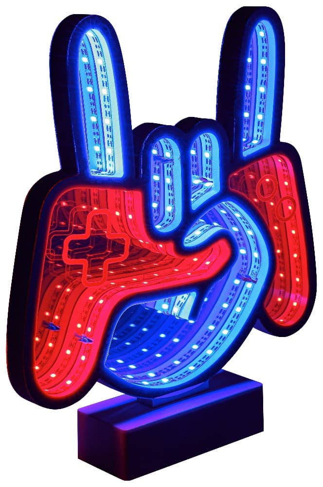 LED-Dekoleuchte „Cathleen, Clementine, Caterina, Cruz", LxBxH: ca. 25x5x15 cm Luca Bessoni – Möbelix