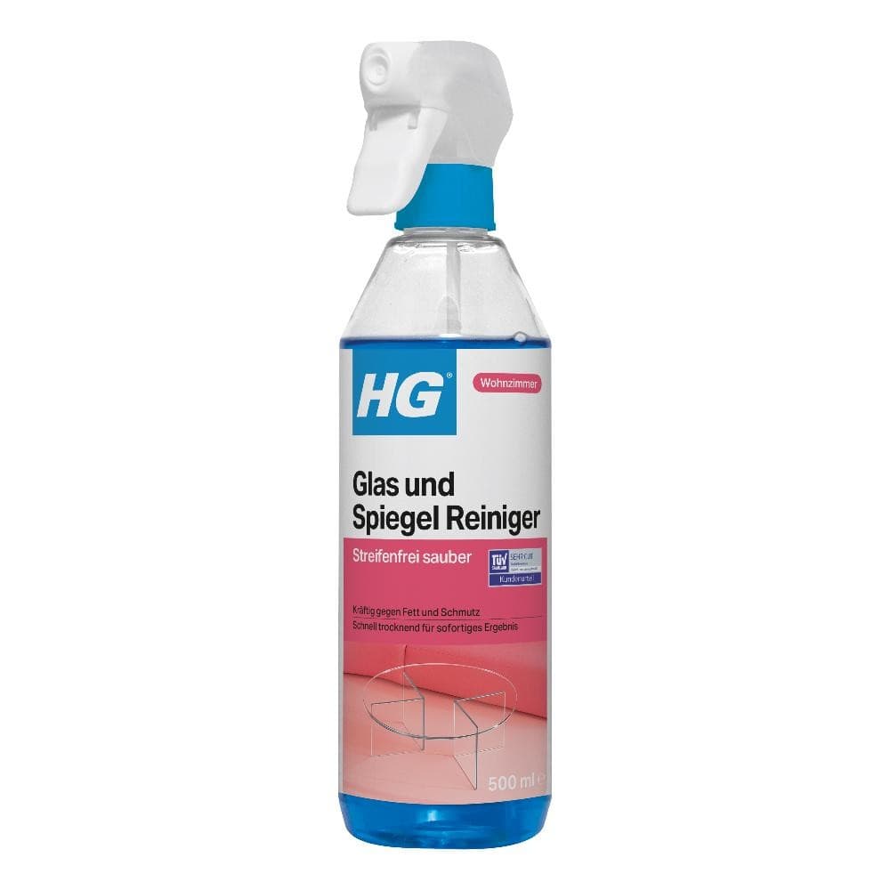 HG Glas und Spiegel Reiniger, 500 ml – Zgonc