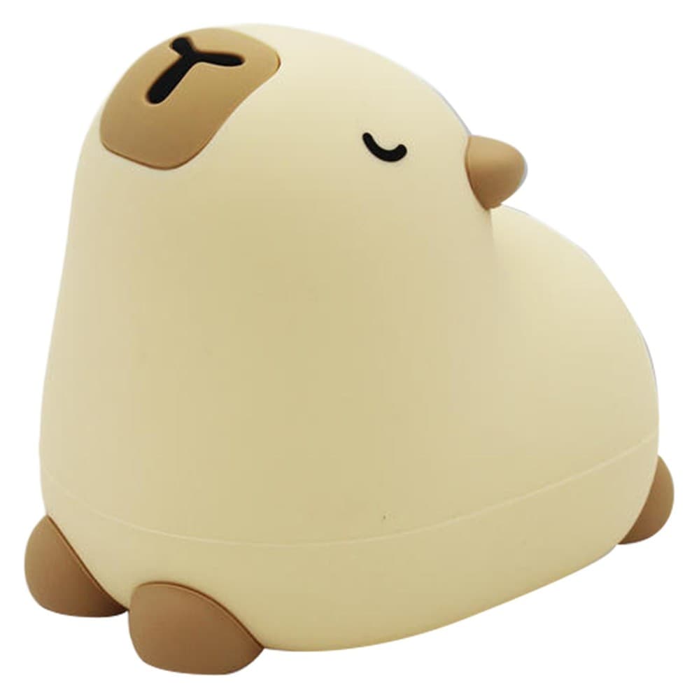 Silikon-Nachtlichter Capybara Pebble, L 13 cm Winkee – Müller
