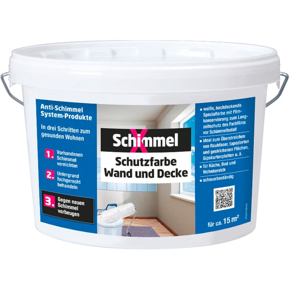 Schutzfarbe Wand und Decke, 2,5 Liter – Bauhaus