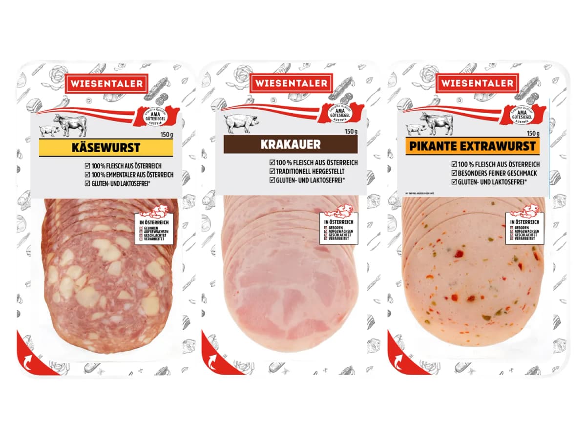 Wiesentaler 3-fach Aufschnitt, 450 g – Lidl