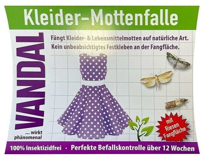 Vandal Kleider-Mottenfalle, 1 Stück – Norma