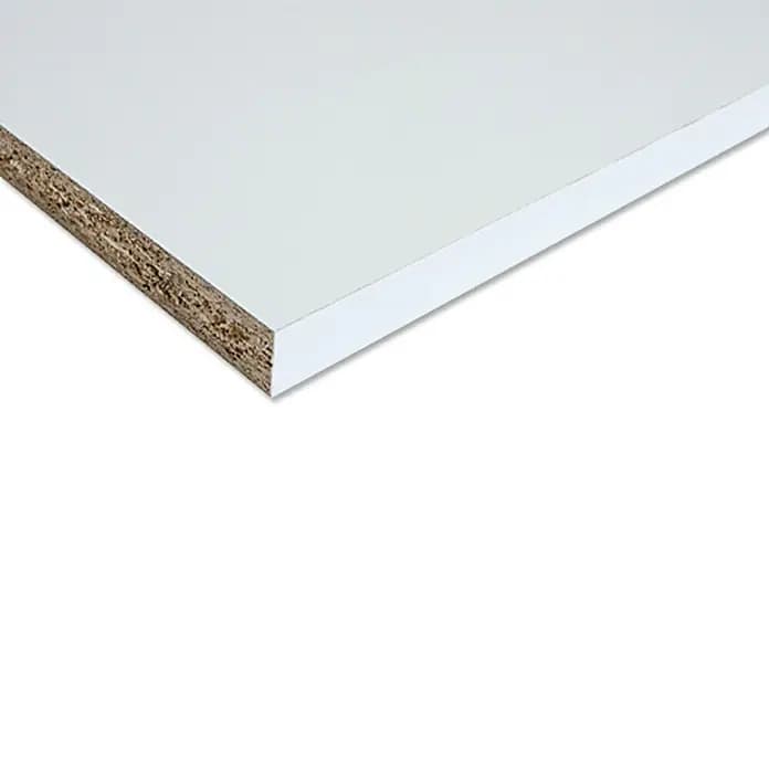 Möbelbauplatte Weiß, 260 x 20 cm, 19 mm – Bauhaus