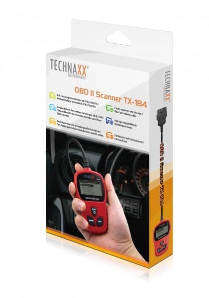 Diagnosegerät OBD II Scanner TX-184 TECHNAXX – Zgonc