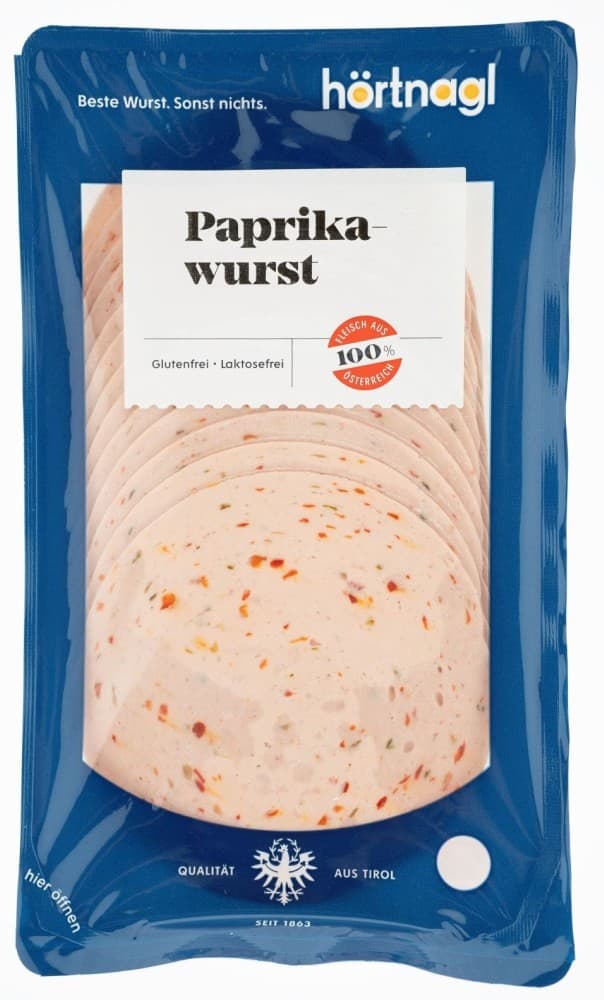 Hörtnagl Paprikawurst, 100 g – MPREIS
