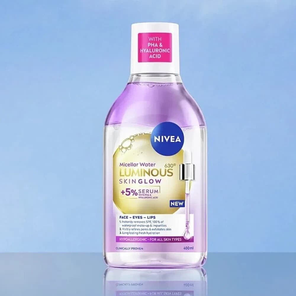 Luminous Skin Glow Mizellenwasser, 400 ml NIVEA – Dm