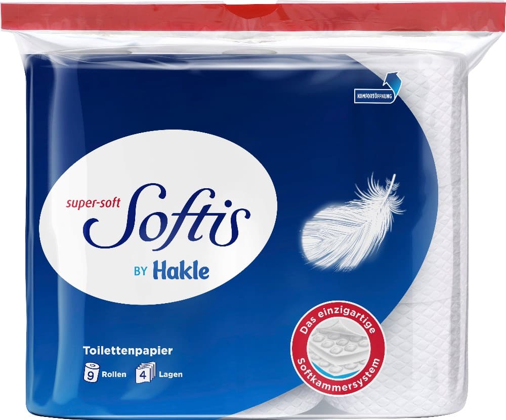Toilettenpapier, 9 Rollen – Adeg